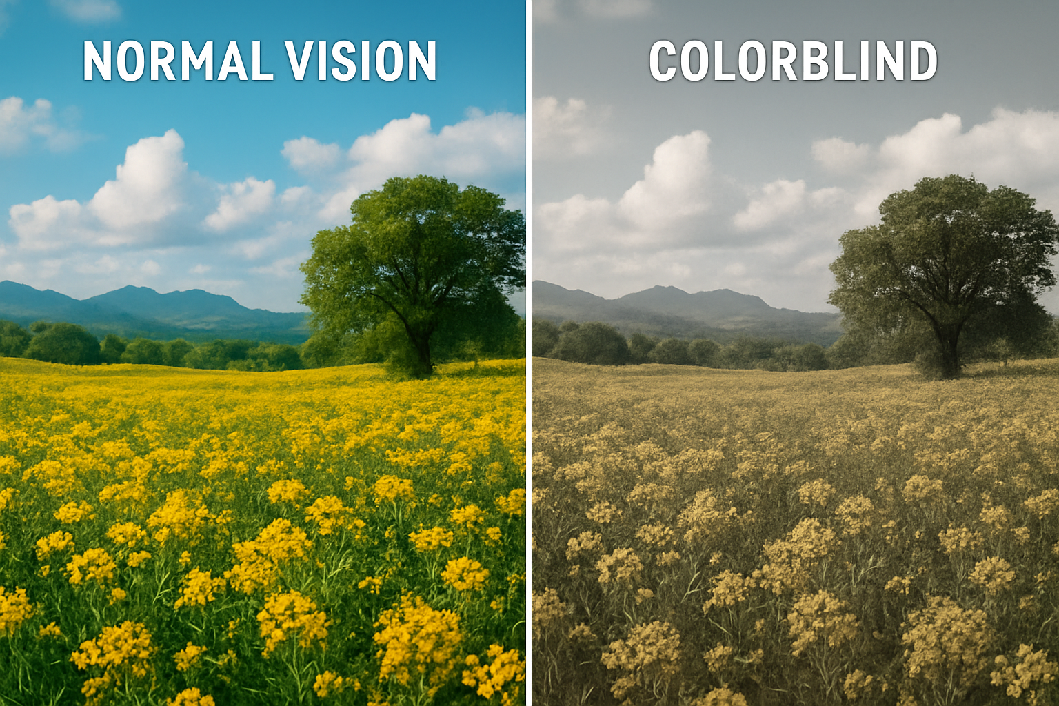 jak widzi daltonista