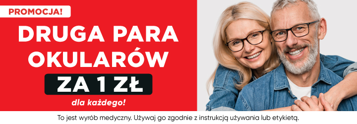 Druga para okularów za 1 zł w Okularium