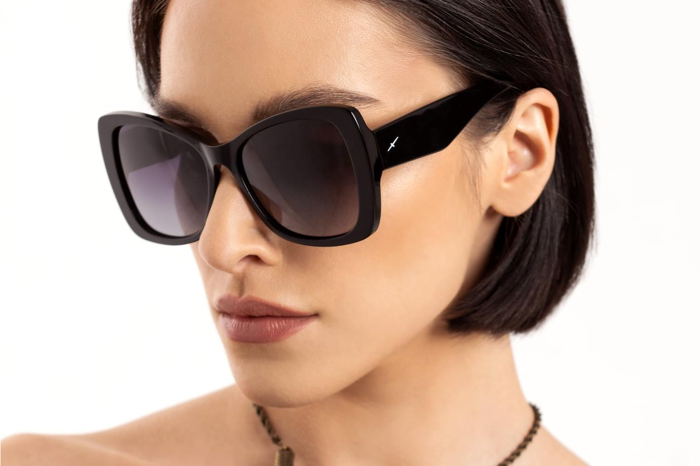 okulary korekcyjne z nakładkami przeciwsłonecznymi